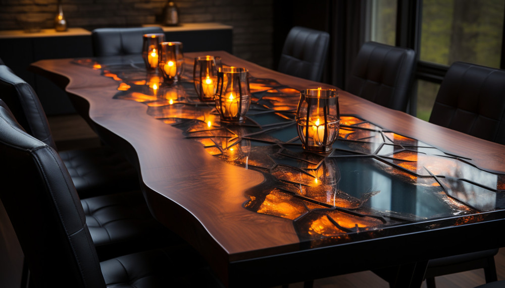 Escritorio de resina epoxi: ventajas y características